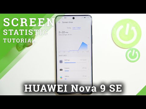 How to Check Total Screen Time on HUAWEI Nova 9 SE - Set Up Total Screen Time