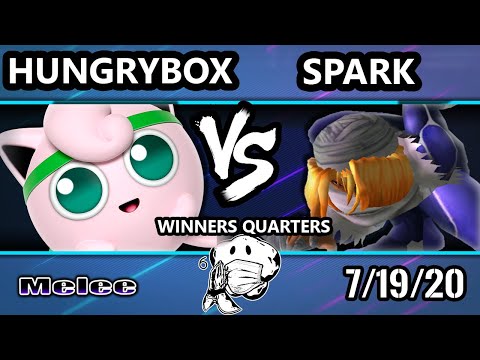 GOML 2020 SSBM - Liquid | Hungrybox (Jigglypuff) Vs. Spark (Sheik) Melee Winners Quarters