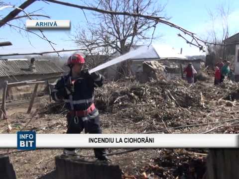 BIT TV INCENDIU LA CIOHORANI