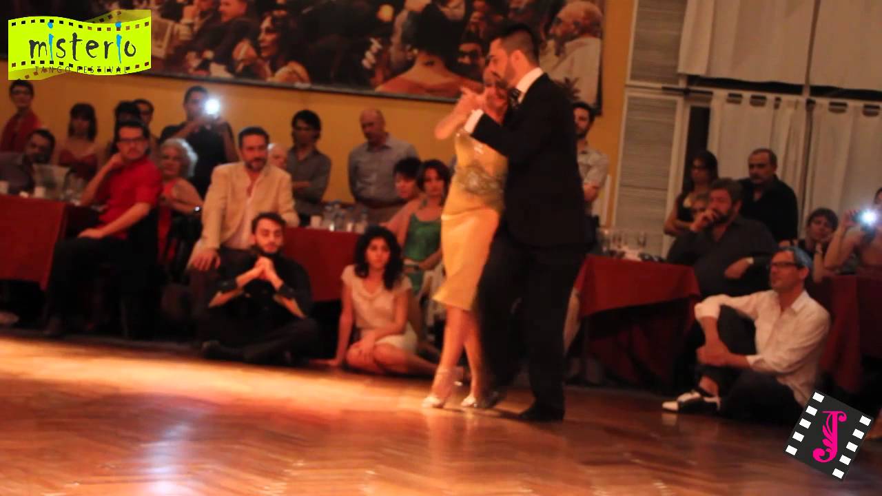 JAVIER RODRIGUEZ Y NOELIA BARSI en el MISTERIO TANGO FESTIVAL 2015 (Milonga)