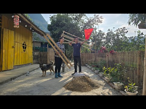 After the holidays, Nam and Tieu Sa built a small farm together, a dream that began with love.