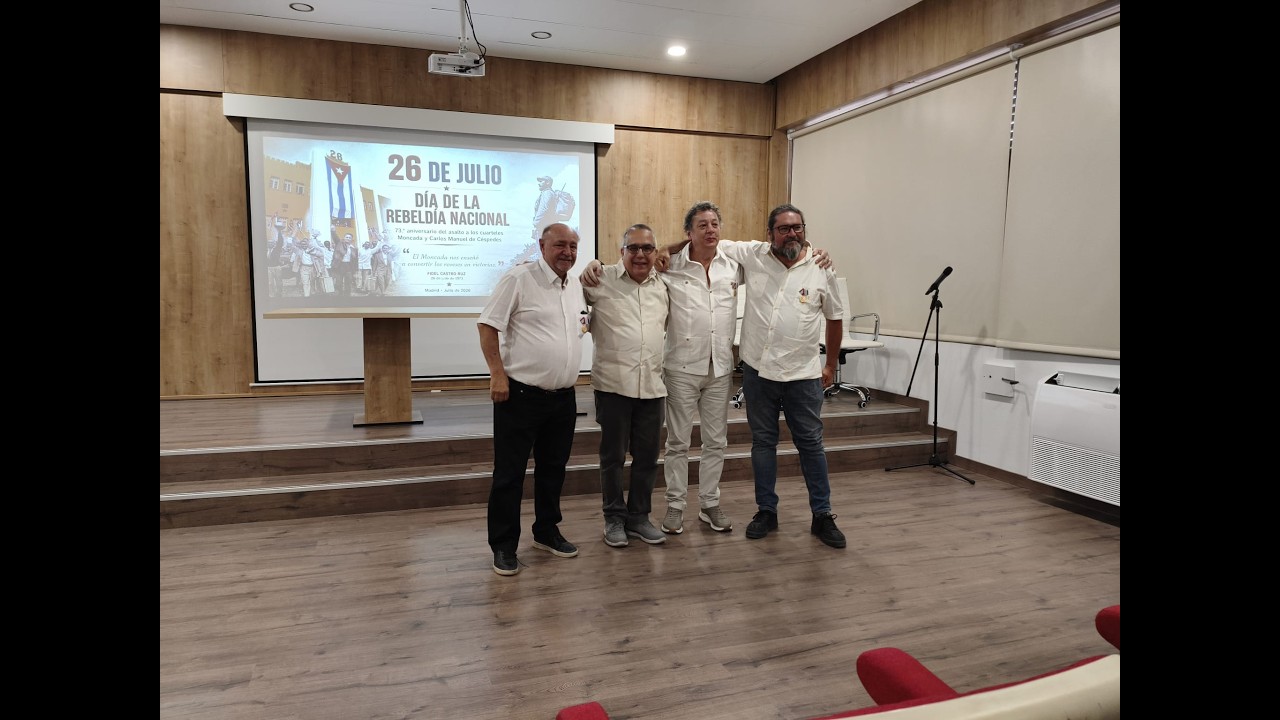 "Cuba es antiimperialismo e internacionalismo": José Luis García de Mingo, Medalla de la Amistad