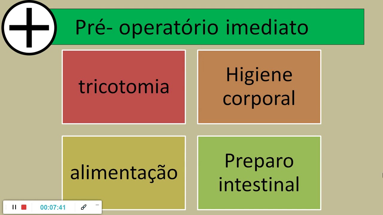 ENFERMAGEM CIRÚRGICA AULA Nº 7  PARTE 1