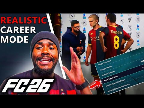 Best FC 26 Realistic Settings for Career Mode