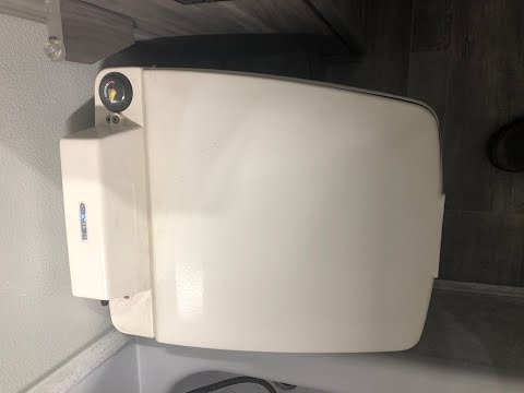 Trailmanor popup Thetford Recirculating toilet every thing you need to know
