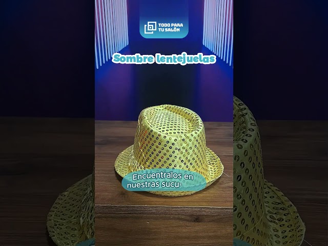 Vídeo relacionado con Aomig Sombrero de Lentejuelas, Chistera Glitter Unisex, Sombrero de Copa Accesorios de Discoteca de Años 70 para Carnaval Disfraz Fiesta Temática Fiesta de Lemas, Verde