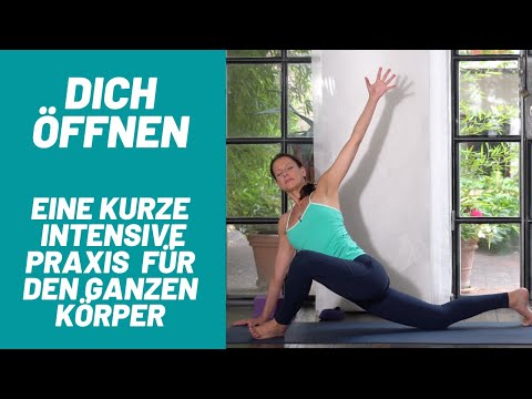 15 Min- Praxis - Dich Öffnen  I  Anusara®Yoga Level 2   I  mit Veronika Freitag