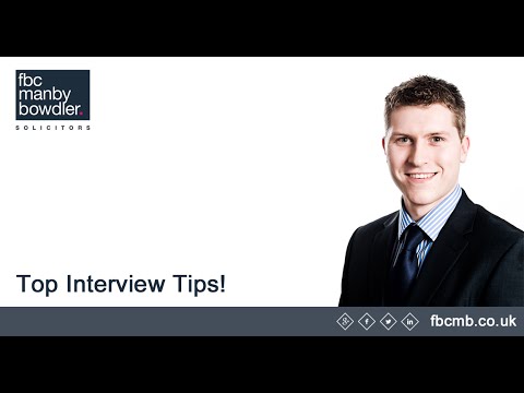 Top interview tips from our Trainees!