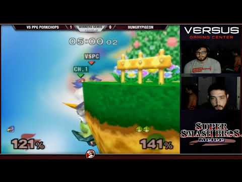 Versus Weekly 08/27/17 - Winners Semis - VS PPG Porkchops (Falco) vs Hungry Pigeon (Peach) - Melee