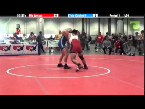 Men 63 KG / 138.75 lbs - Nik Weiser vs. Chris Caldwell