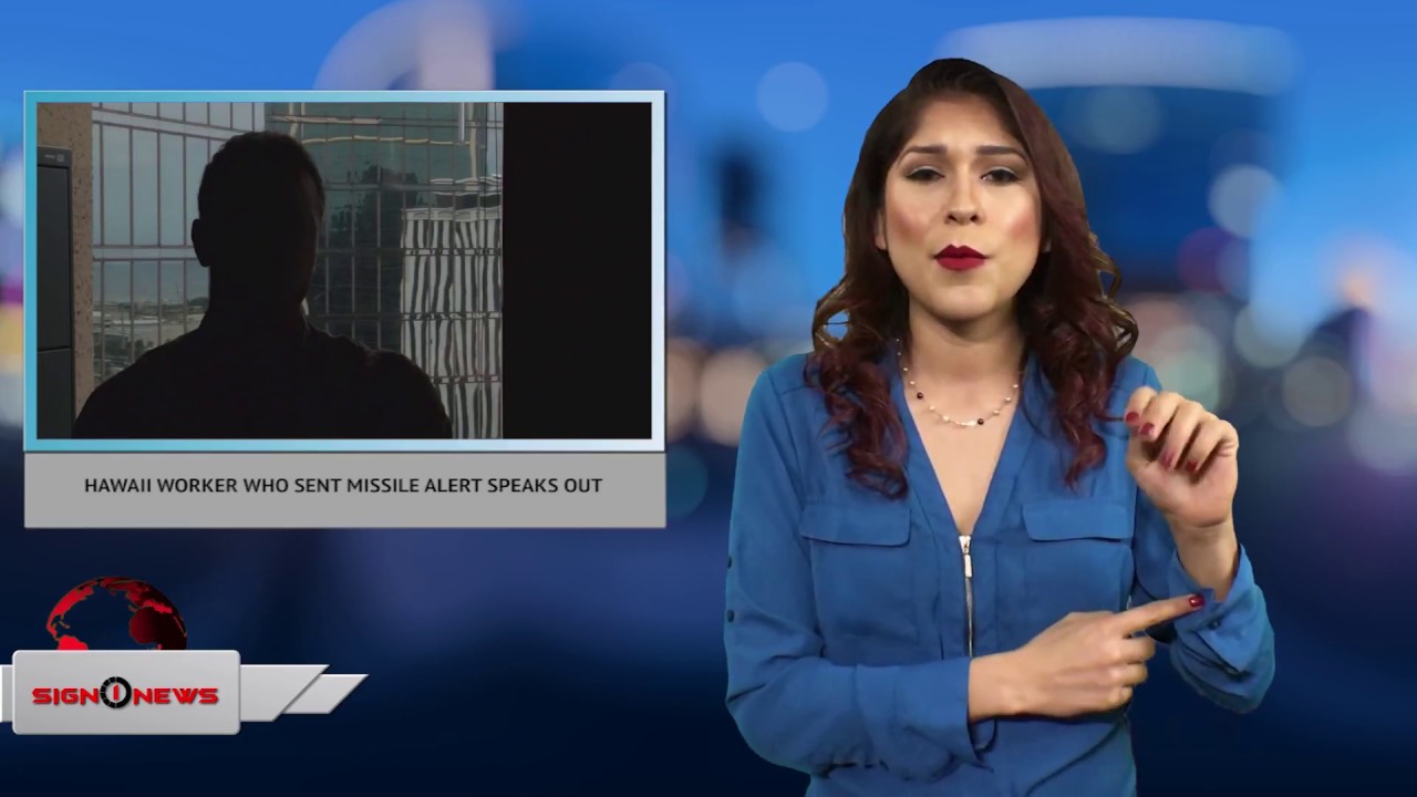 Hawaii worker who sent missile alert speaks out (ASL - 2.4.18)