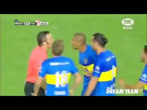 Boca Juniors vs River Plate [BRUTAL] 5 red cards on Friendly Match