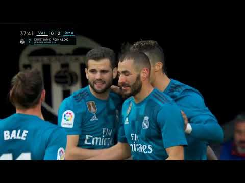 Cr7 vs Valência away 27/01/2018