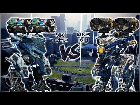 [WR] 🔥 Exodus (Mk3) VS Glacier (Mk1-12) – Comparison | War Robots