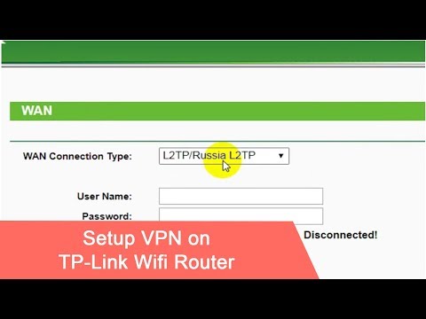 Set up vpn on tp-link wi-fi router