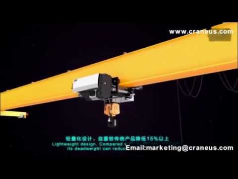 Demonstrate the single girder crane