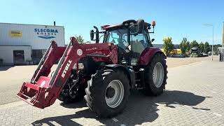 Case IH Maxxum 145 CVX + Stoll Profiline FZ 45.1 wheel tractor for sale - Image 4 | Agronetto SG Case IH Maxxum 145 CVX + Stoll Profiline FZ 45.1 wheel tractor | Image 4 - Agronetto