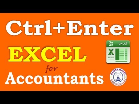 Excel Shortcuts Ctrl Enter for Accountants Part 2 Hindi |Learn MS Excel Tricks and Shortcuts