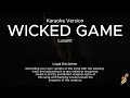 Lusaint - Wicked Game (Karaoke Version)