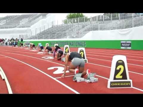 Matejah Mangum 2022 Nike Outdoor Nationals 200M