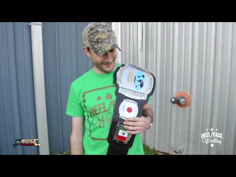 Delilah Doom receives her Sabotage Wrestling World Title