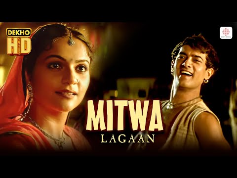 Mitwa - HD Music Video | Aamir Khan | A.R.Rahman | Alka Yagnik | Udit Narayan | Lagaan | Dekho HD