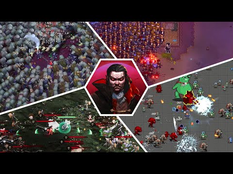 TOP 20 Games Like VAMPIRE SURVIVORS You Need to Try 🧛 | 2023 Edition
