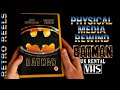 The Batman 1989 VHS That Took UK Video Stores By Storm Physical Media Rewind