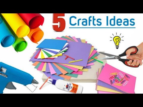 best 6 beautiful paper flower making | paper crafts | Home Decor ideas | paper flower #flowermaking