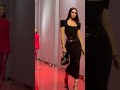 Vittoria Ceretti Gigi Hadid And Bella Hadid Walk For Versace In Milan Fashion Week ️