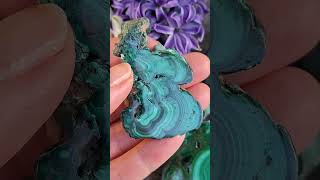 Malachit plátek 35g