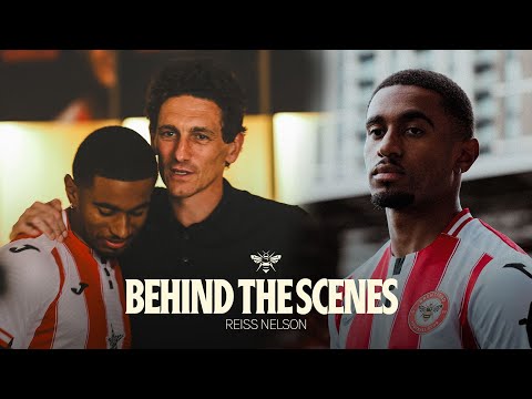 We're vlogging yeah?! | BEHIND THE SCENES AT REISS NELSON'S SIGNING | Inside Brentford 📹🔴