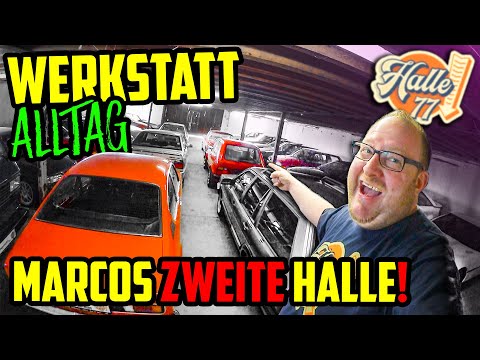 Marcos GEHEIME Halle! - Werkstattalltag Halle 77 - Marco nimmt EUCH mit!