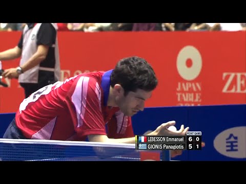 LEBESSON Emmanuel FRA vs GIONIS Panagiotis GRE - WTTC 2014 Tokyo [HD][Full Match]