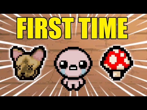 My FIRST TIME Playing Binding of Isaac Was INSANE