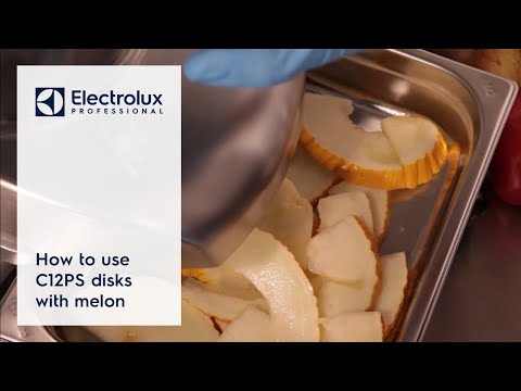 How to use C12PS disks with melon | Electrolux Professional