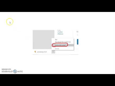 Scarichiamo & Installiamo Processing