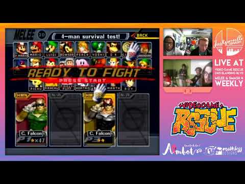 Jax Smash Weekly 1/4 - Boomsaucs(Jigglypuff, Captain Falcon) vs. Shuffla(Captain Falcon) Winners R1
