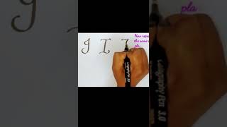 How to write letter I in different styles