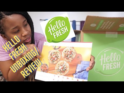 Hello Fresh Unboxing & Review