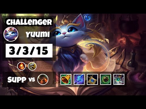 Yuumi vs Nautilus BR Challenger SUPPORT (3/3/15) - v11.6