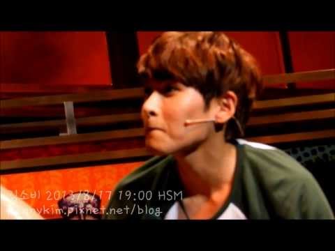 130817 19:00 RYEOWOOK HIGH SCHOOL MUSICAL 學猴子 動物課