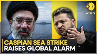 Iran accuses Ukraine of striking vessel in Caspian Sea, expanding regional tensions