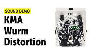 Video thumbnail for KMA Wurm Distortion Sound Demo (no talking) by Guitar Bonedo