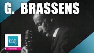 Georges Brassens "Mes amours d'antan" (live) - archive vidéo INA