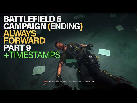 Always Forward (ENDING) | Part 9 | Battlefield 6 | Campaign Walkthrough | No Commentary