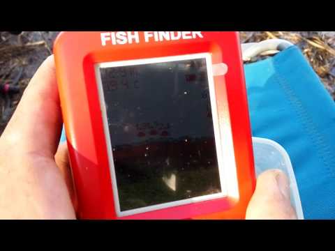 Эхолот с Алиэкспресс. Outlife Fish Finder XJ-01. 2 - Работа эхолота на небольшой реке (Узяк).