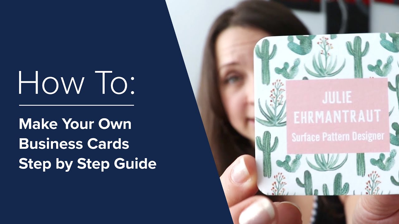 How to Make Your Own Business Cards Step by Step Guide | Zazzle