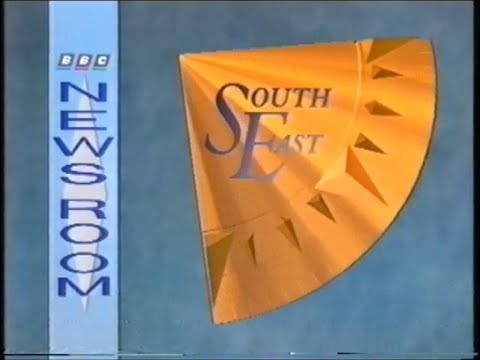 BBC1 Newsroom South East & Weather - 2nd August 1989