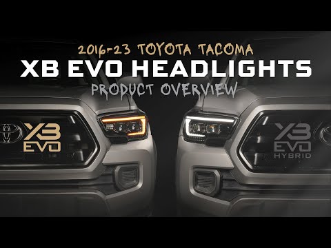 All-New XB Evo Headlights for 2016-2023 Toyota Tacoma | Full Review & Features Breakdown